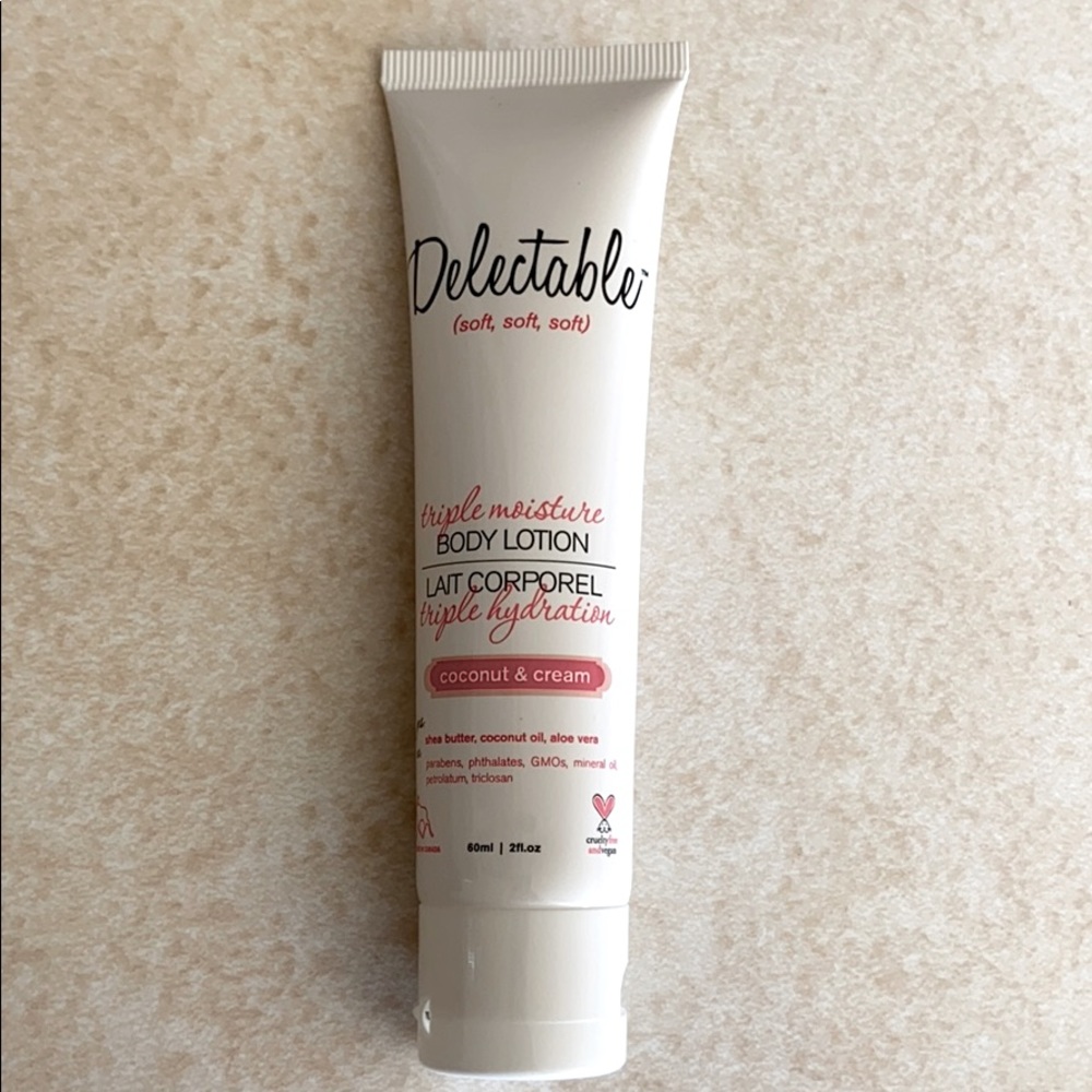 Delectable Triple Moisture Coconut & Cream Lotion